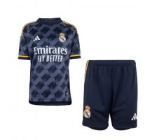 Real Madrid Koszulka Wyjazdowa dzieci 2023-24 Krótki Rękaw (+ krótkie spodenki)